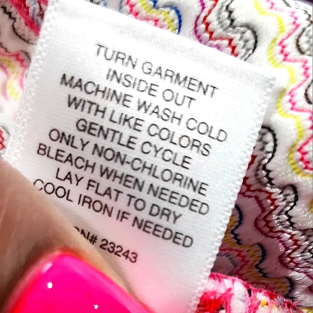 NWT NY&Company Havana Pink Striped Bandage Cocktail Dress Size Large - Picture 10 of 14